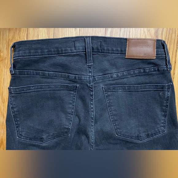 Madewell 9” High-Rise Skinny Distressed Gray Jeans Size 26 - Picture 4 of 9